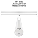 RV Awning Cover Kit White
