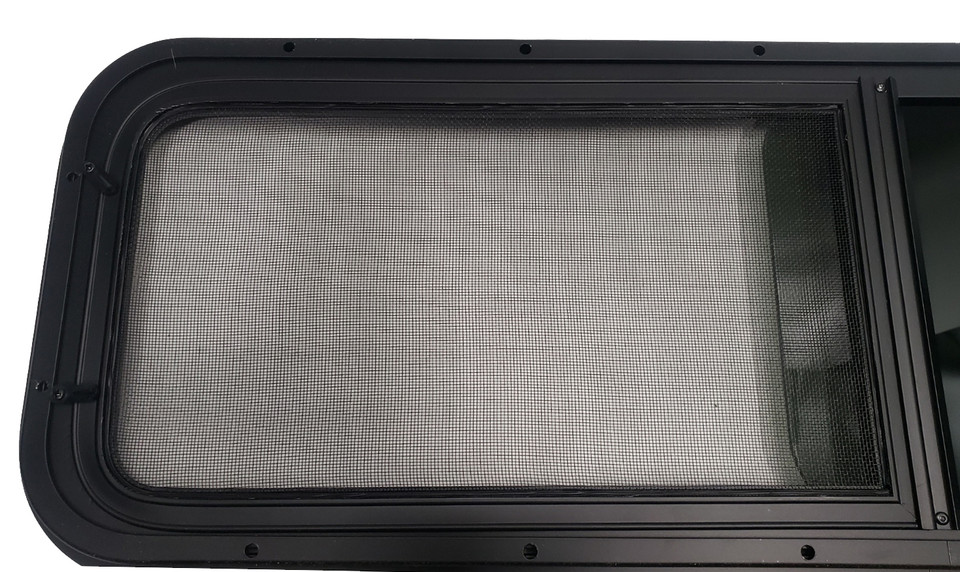 VWD VW3310L Half-Slider Van Bunk Window (OD 34" x 11")