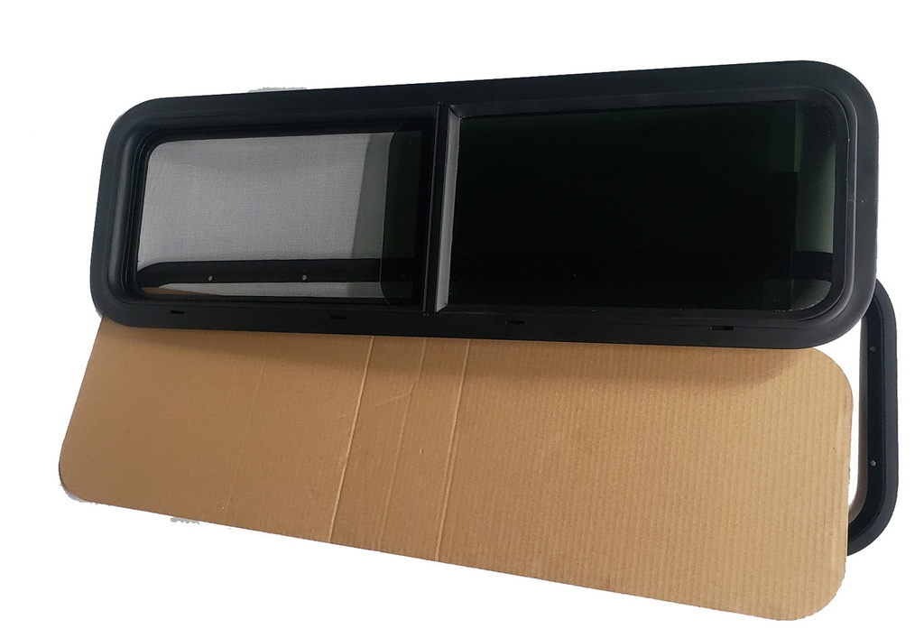 VWD VW3310R Half-Slider Van Bunk Window (OD 34" x 11")