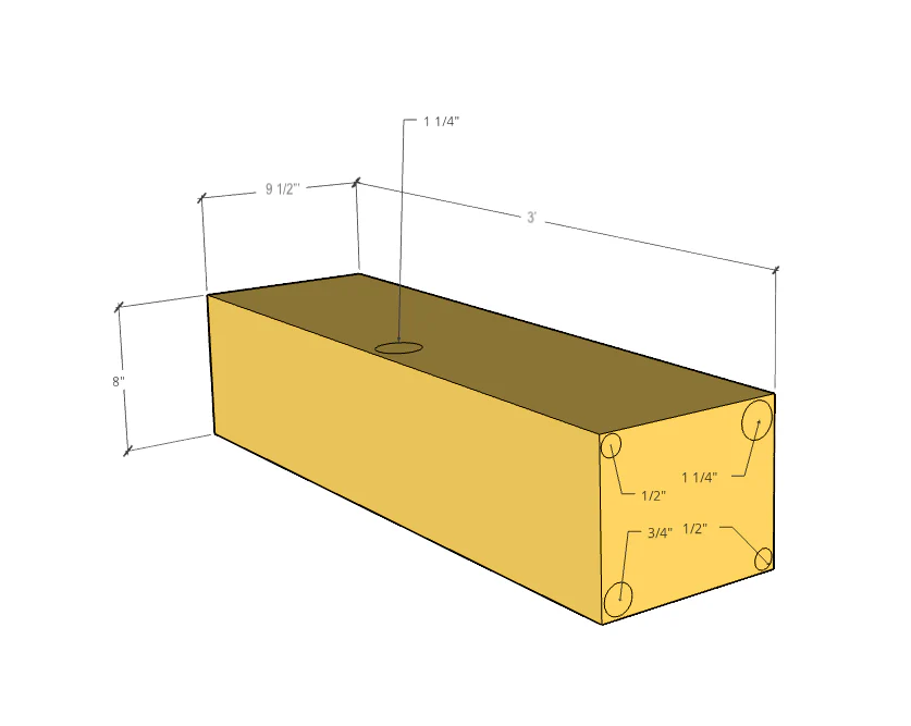 Transit Undermount Water Tank (10 Gallon)