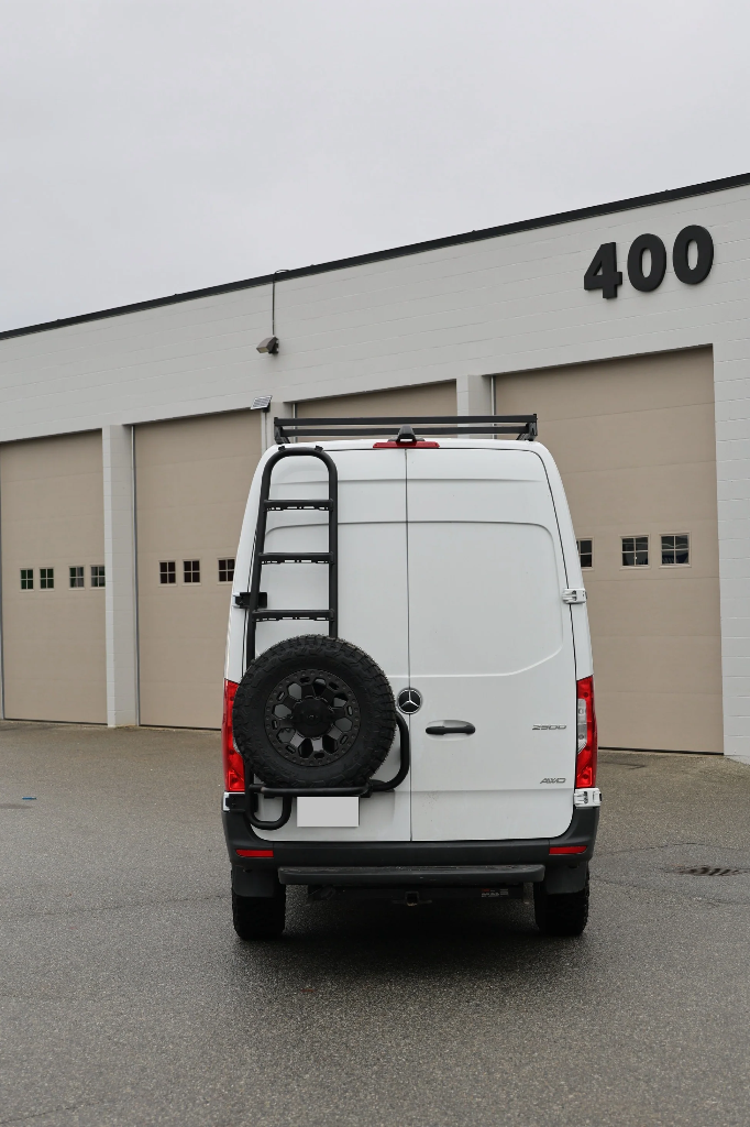 Sprinter two-in-one tire ladder carrier - Gen 2