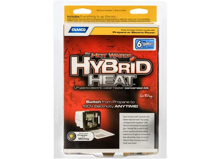 HOT WATER HYBRID HEAT - 6 GAL