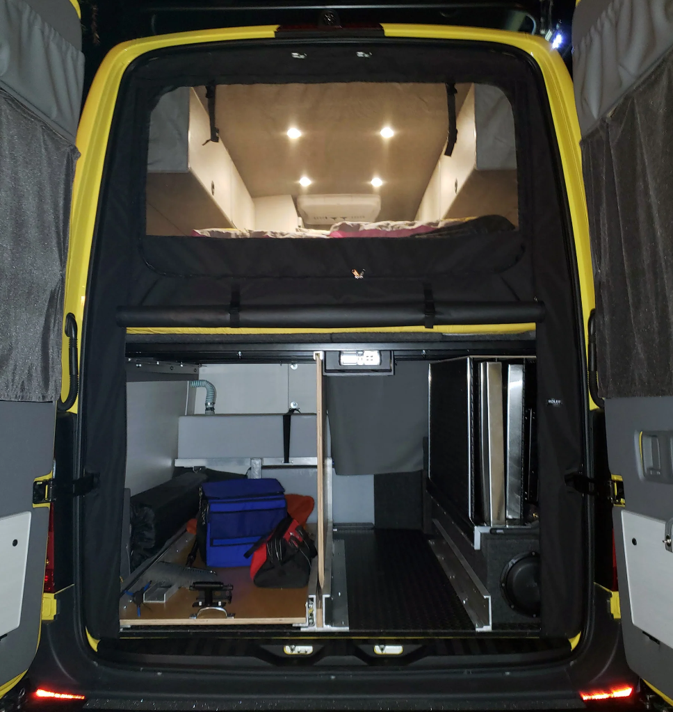 Rolef Bug Screen - Sprinter Rear Doors