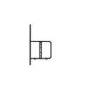 Spare Tire Carrier - Left Door - MERCEDES SPRINTERS