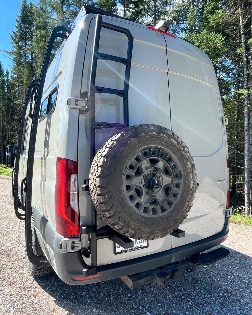 Spare Tire Holder with Ladder – MERCEDES SPRINTER