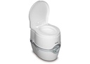 PORTA POTTI 565E WHITE/GRAY PLASTIC PORTABLE TOILET - 5.5 GALLONS