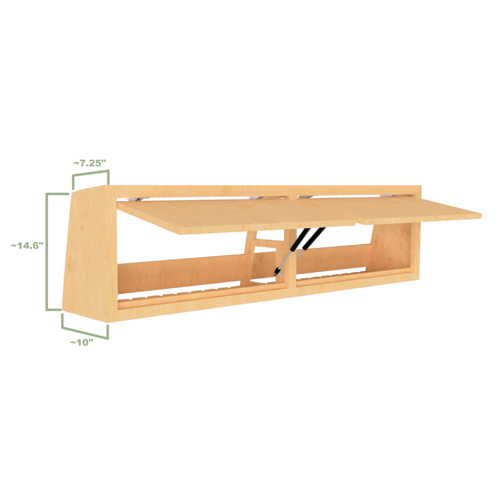 Ram Promaster Van Baltic Birch Upper Cabinets