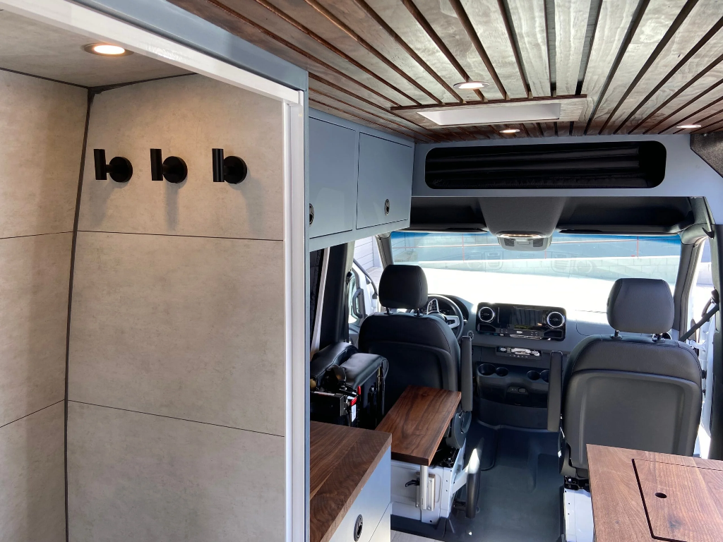 Headliner Shelf and Cap - Mercedes Sprinter 2007+