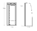 30" Shower - Aluminium Powder Coat