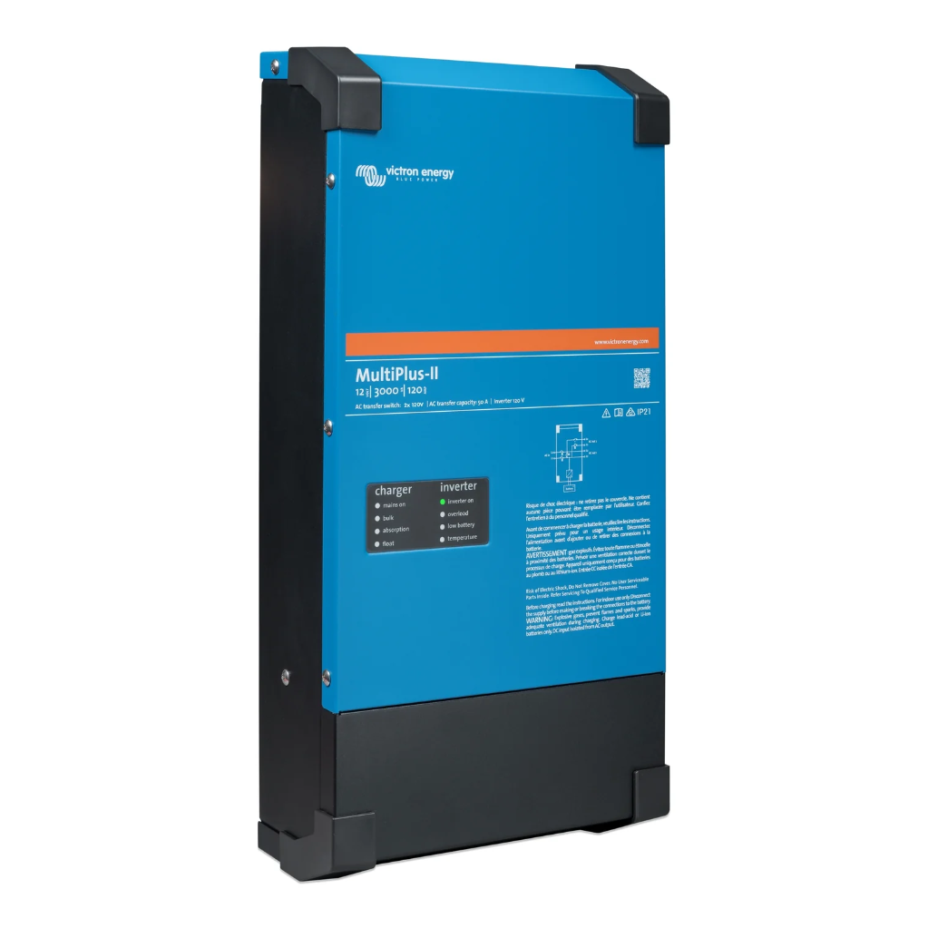 Victron Energy MultiPlus-II 12/3000/120-50 2x120V (UL certified) Inverter/Charger | PMP122305102