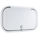 Round rv Baggage Door  (18.5"W X 10"H )