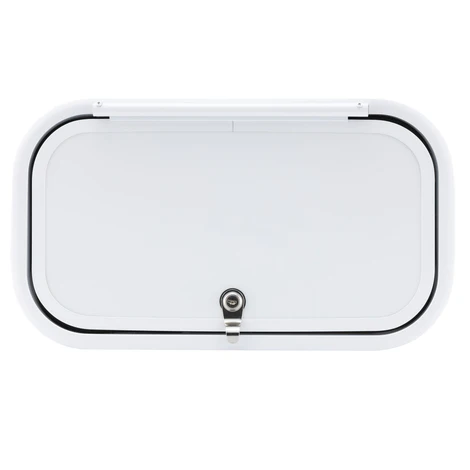 Round rv Baggage Door  (18.5"W X 10"H )