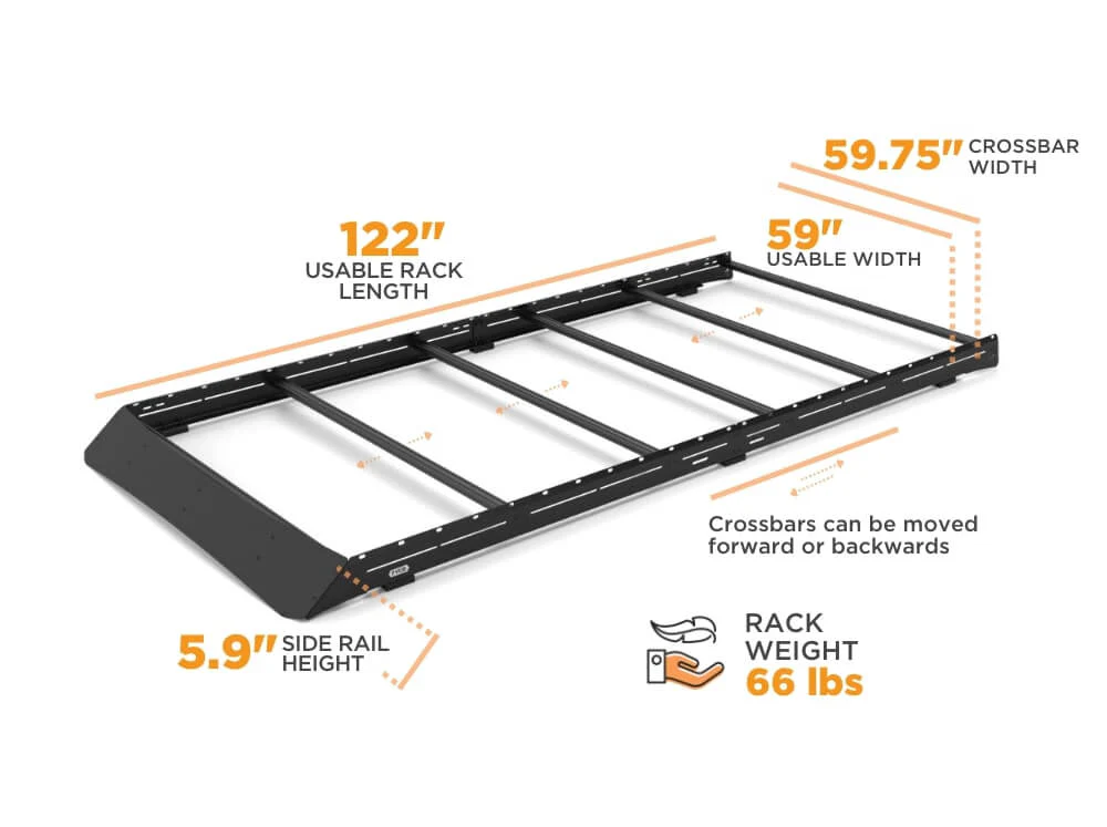 PROMASTER VAN LOW PRO ROOF RACK | 136" HIGH ROOF - FVCO