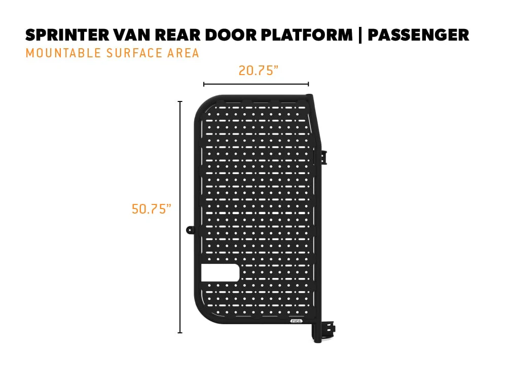 SPRINTER VAN REAR DOOR PLATFORM - FVCO