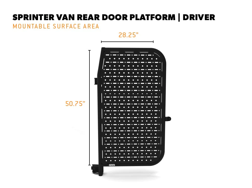 SPRINTER VAN REAR DOOR PLATFORM - FVCO