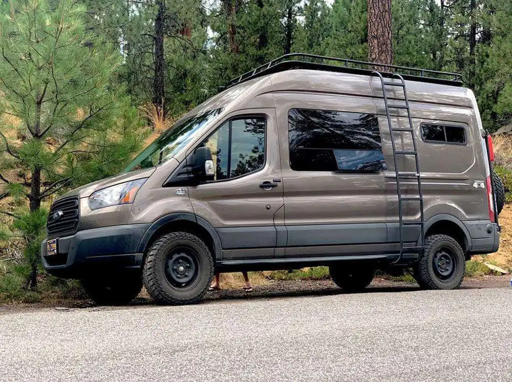 TRANSIT VAN SIDE LADDER | HIGH ROOF