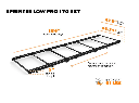 SPRINTER VAN LOW PRO ROOF RACK | 170" EXT - FVCO