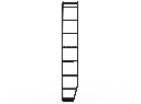 TRANSIT TRAIL SIDE LADDER | HIGH ROOF - FVCO