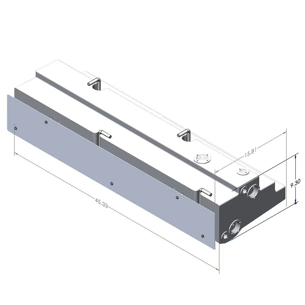 2007-2024 Sprinter S&B 16 Gallon Undercarriage Fresh Water Tank (Passenger Side)