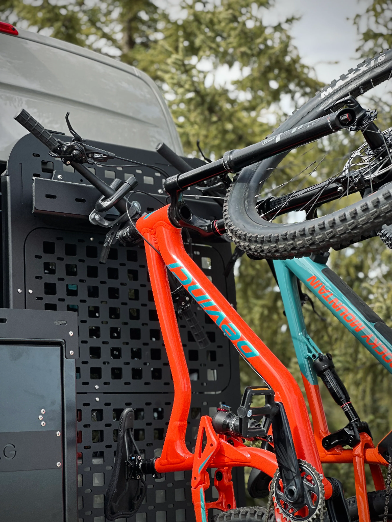 OX Vertical Bike Rack System - up to 3 Bike Mounts (1 Bike Mount Included)