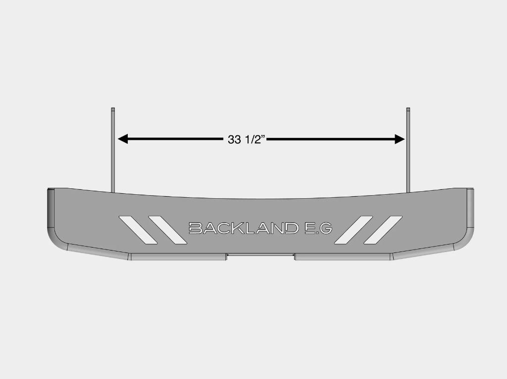 APEX Series Rear Step Bumper - Steel