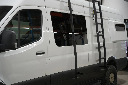 IBEX Series Side Ladder High Roof Sprinter Van - Aluminum