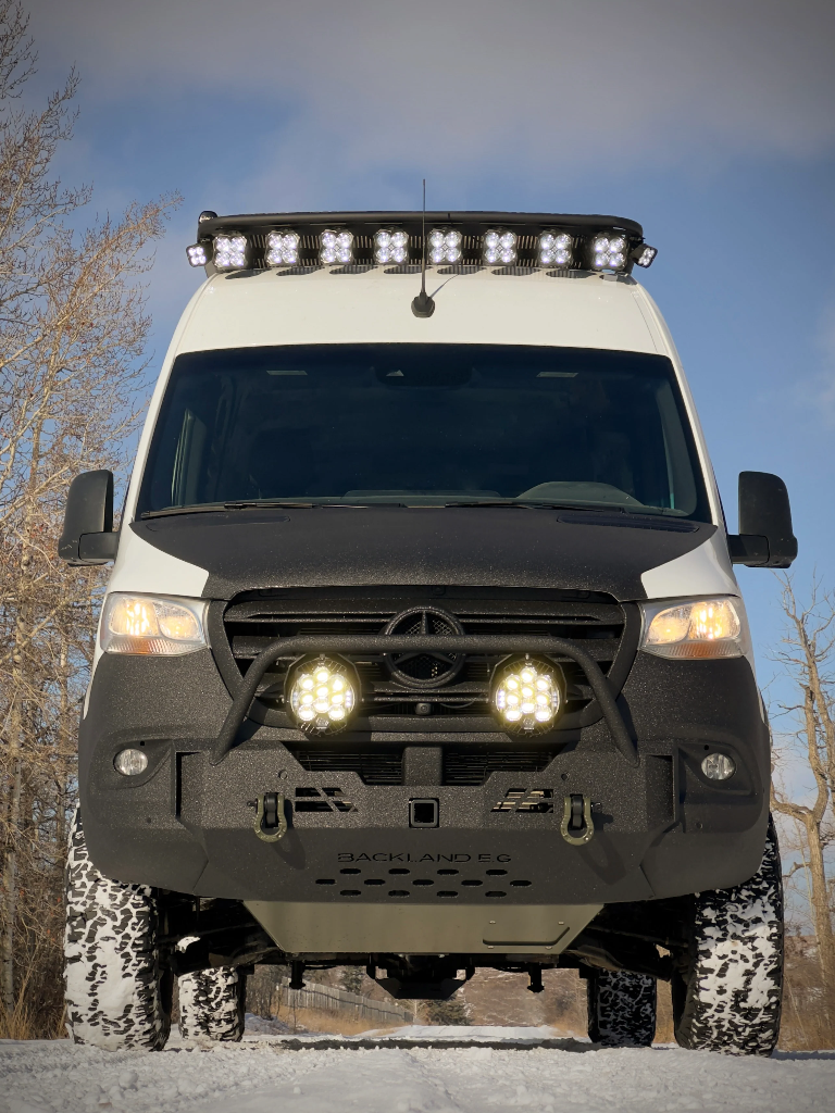 BISON Series Engine Skid Plate 4x4 - BLACK