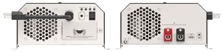 1000W Pure Sine Wave, deck mount Inverter 115VAC