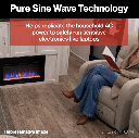 1000W Pure Sine Wave, deck mount Inverter 115VAC