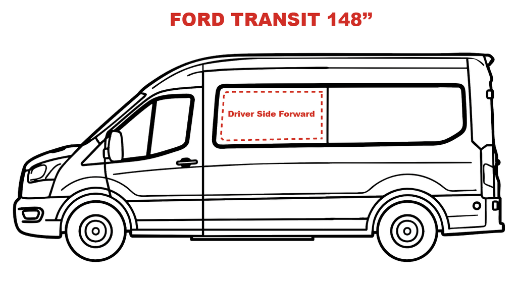 VWD Solid Fixed Glass OE Style Van Window ( DTT18001 )