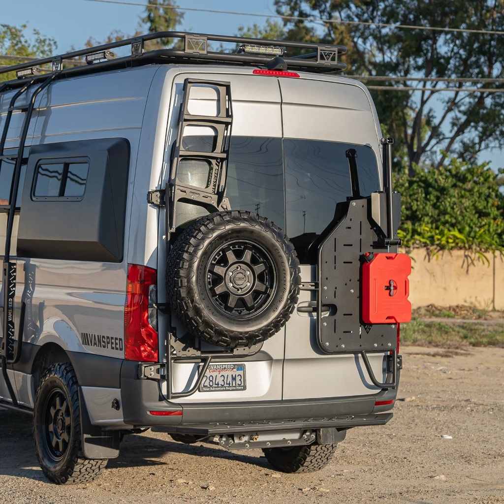 Vanspeed Sprinter Mule Carrier - Tire Mount (Driver Side)