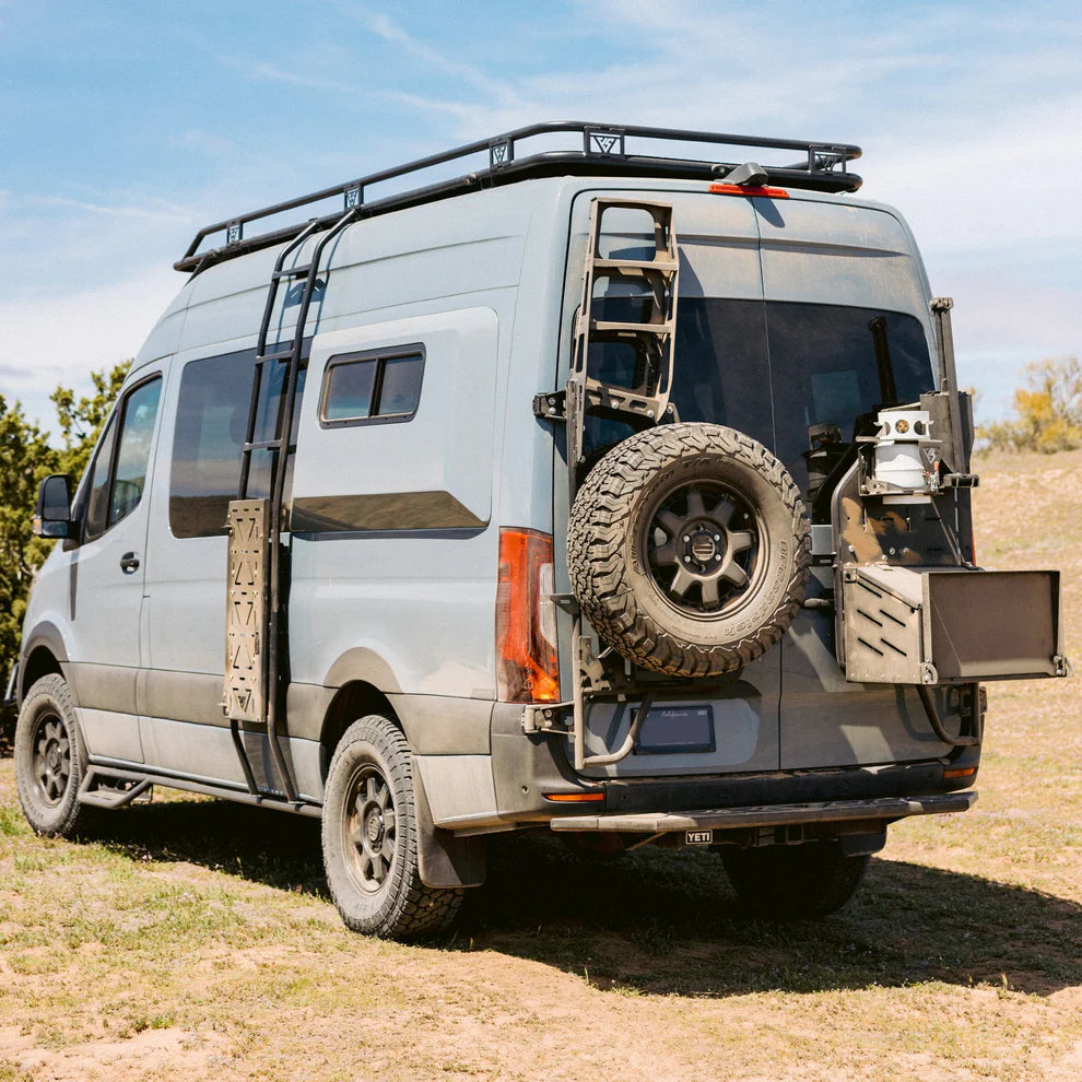 Vanspeed Sprinter Mule Carrier - Tire Mount (Driver Side)