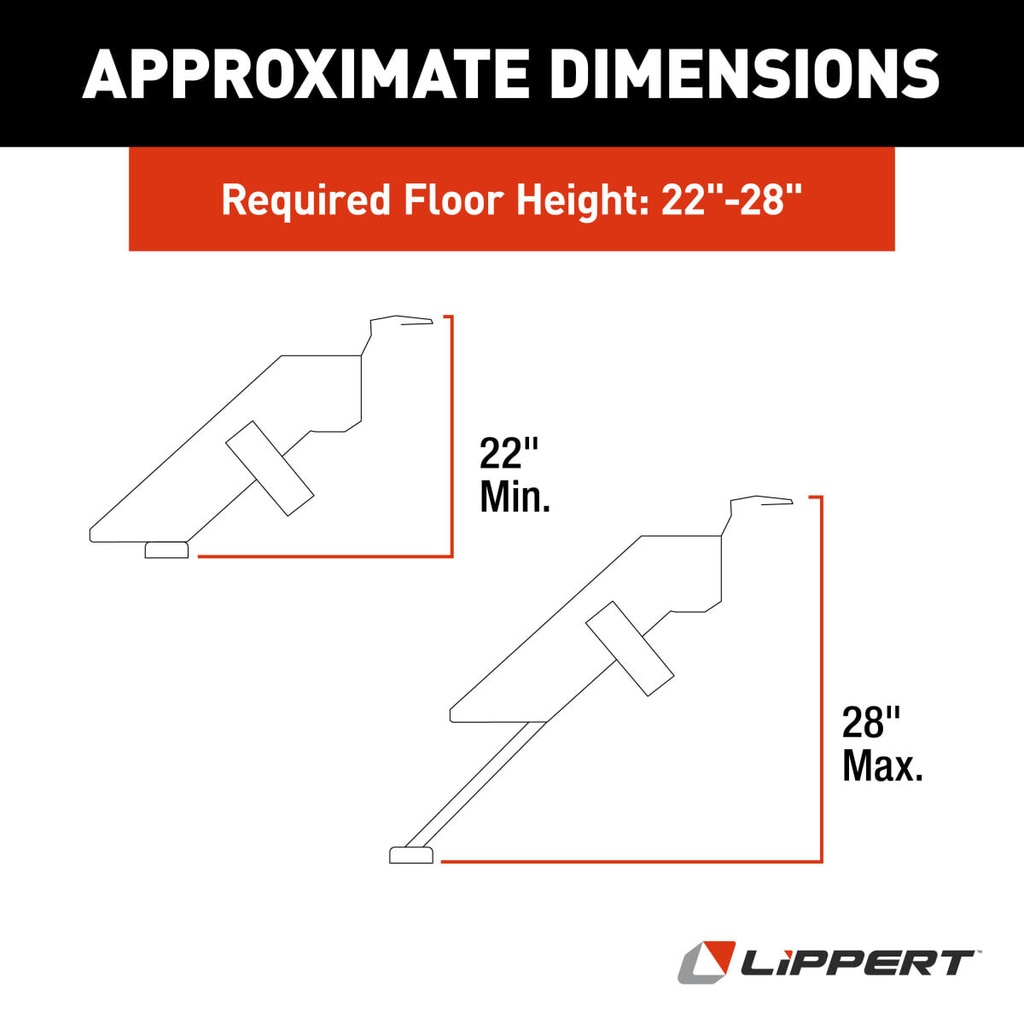 26" Premium Solid Step®  (Fits 25" - 28.9")