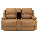 RV Wall Hugger Sofa 65" Powered Reclining Theater Seats