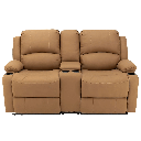 RV Wall Hugger Sofa 65" Powered Reclining Theater Seats
