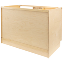 RV Blind Base Corner Cabinet | Unfinished Maple