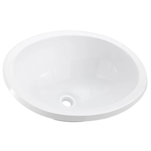 ToughGrade Single Bowl 16" Long x 12-1/4" Wide Bathroom Sink
