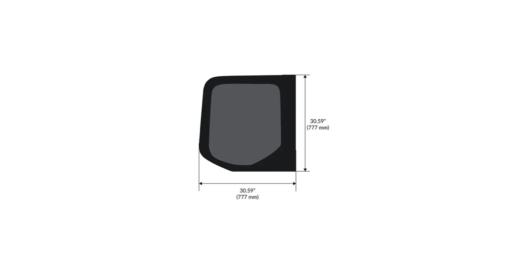 Fixed window - Driver Side Rear - MERCEDES SPRINTER