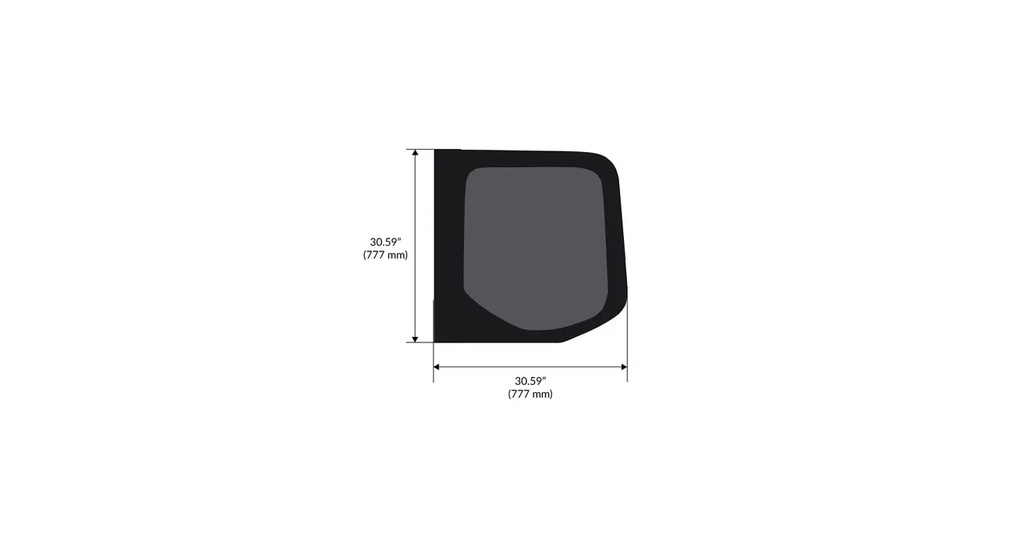 Fixed window - Passenger Side Rear - MERCEDES SPRINTER
