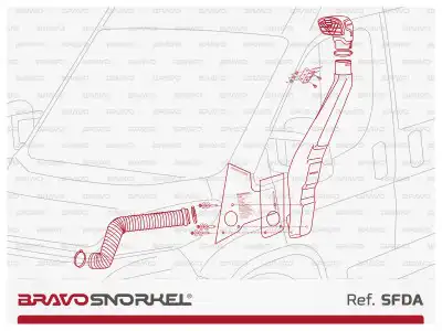 BRAVO Snorkel - Ram Promaster (2006 - )