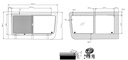 Sliding window rear opening - Driver Side Forward - MERCEDES SPRINTER
