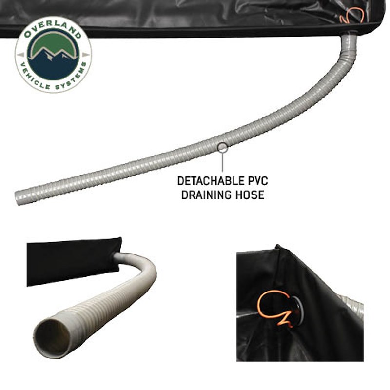 Exterior Shower Pan - Overland Vehicle Systems