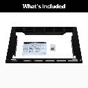 Furrion Trim Kit for 0.9 cu. ft. Built-In Convection Microwave Oven with Air Fryer 