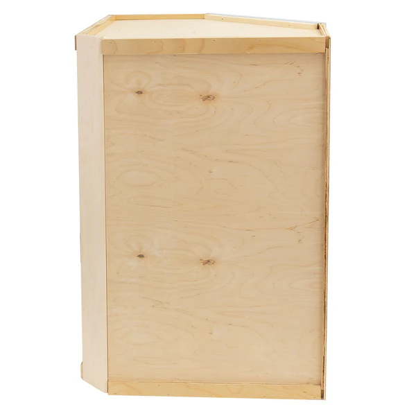 RV Corner Wall Cabinet | Pure White