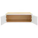 RV Refrigerator Wall Cabinet | Pure White