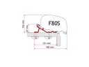 Fiamma F80S Awning - Roof Mount With Bracket Sold Separately - Royal Grey