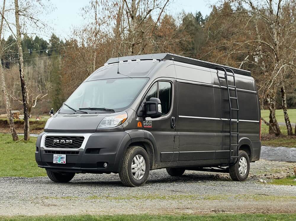 159" HIGH ROOF PROMASTER - VAN LOW PRO ROOF RACK - FVCO