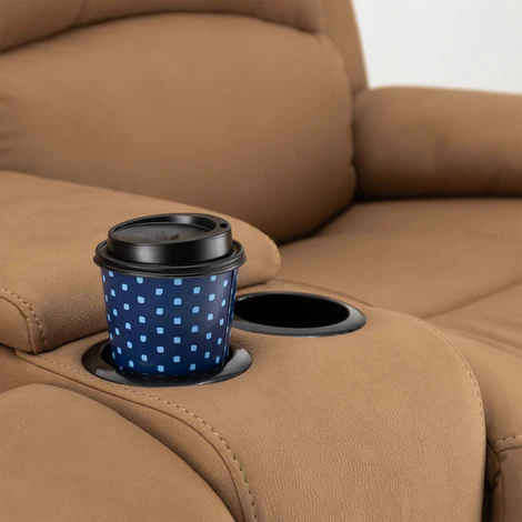 RV Wall Hugger Sofa 65" Manual Reclining Theater Seats