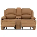 RV Wall Hugger Sofa 65" Manual Reclining Theater Seats