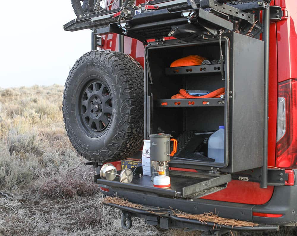 Shelves for Van Rear Storage Box - FVCO